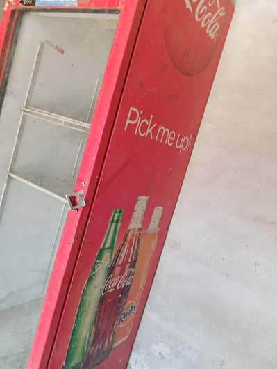 coke glass door refregrator