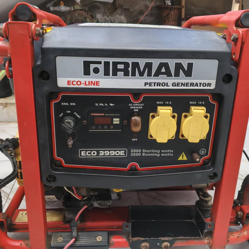 Firman 2.5 KVA Petrol Generator Reliable Power Backup Unit 3