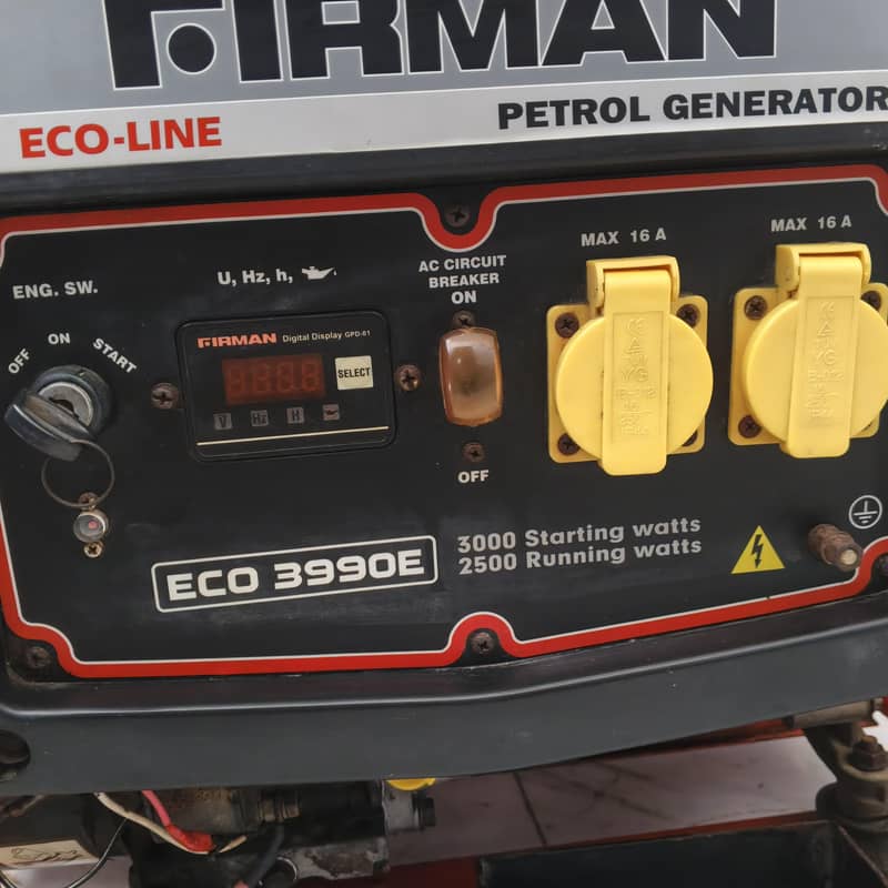 Firman 2.5 KVA Petrol Generator Reliable Power Backup Unit 4
