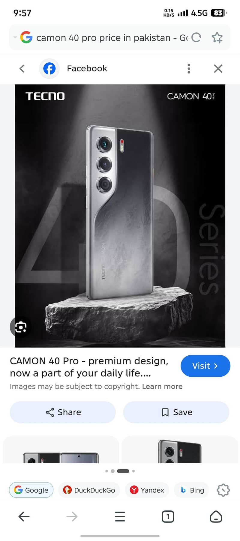 Tecno CAMON 40 Pro 2