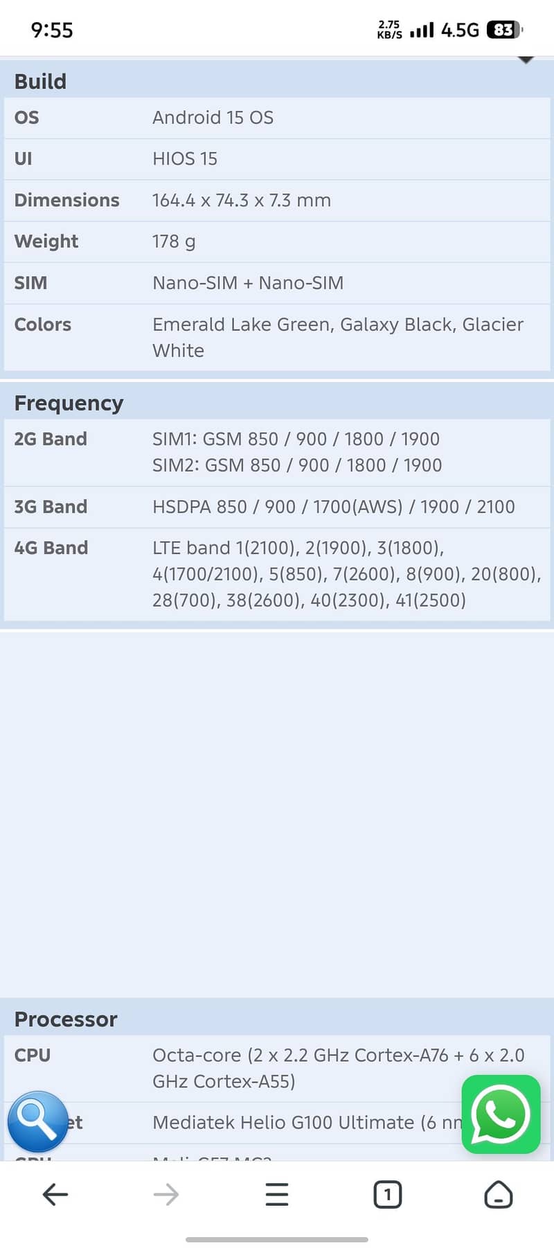 Tecno CAMON 40 Pro 4