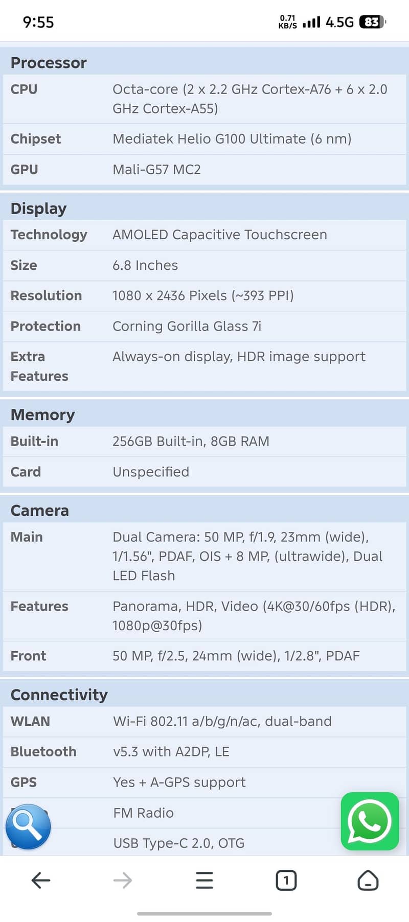 Tecno CAMON 40 Pro 5