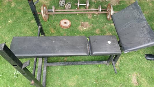 Home Gym Set 52kg Bench Press Rawalpindi