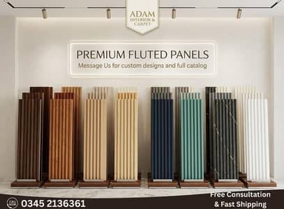 WPC Wall Panels Design & Cladding for Interior Wall Decoration | Adam