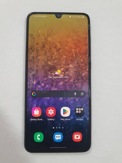 Samsung A70 display fingerprint