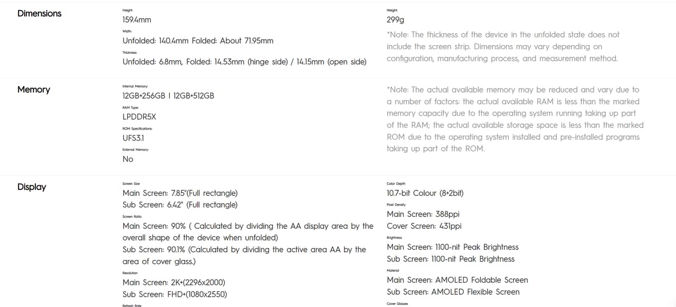 Tecno Phantom V Fold 6