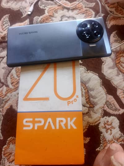 tecno spark 20 pro plus 12+12 Ram 258