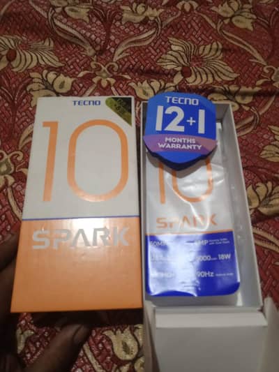 Tecno Spark10. Parts for sale battery panel casing box
