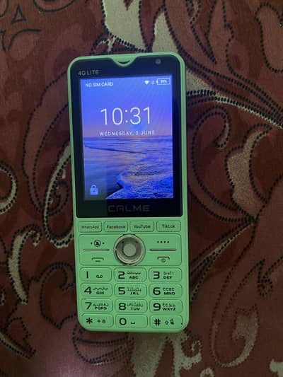 Calme 4G lite dual sim pta  good for hotspot watsapp 03339512938