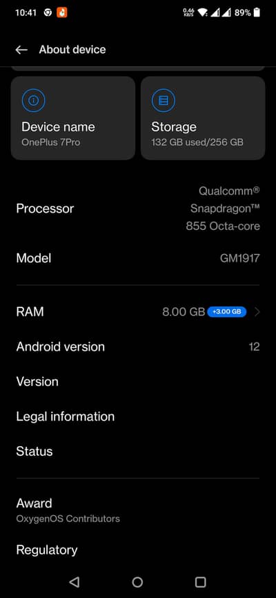 One Plus 7 Pro