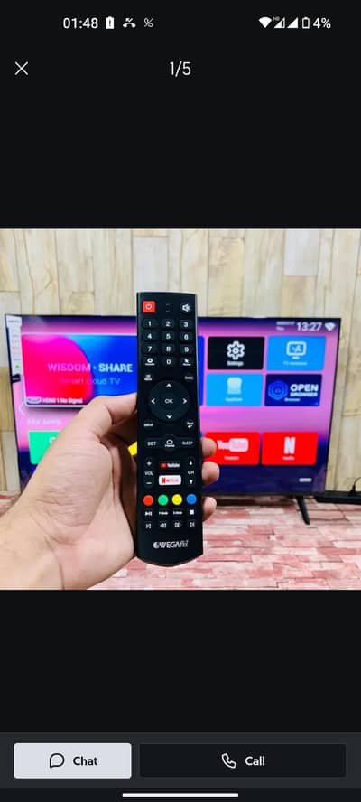 43 inch Haier TCL 4k led TV 3 years warranty O323o9O0I29