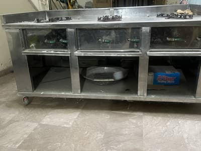 Karahi counter brand new