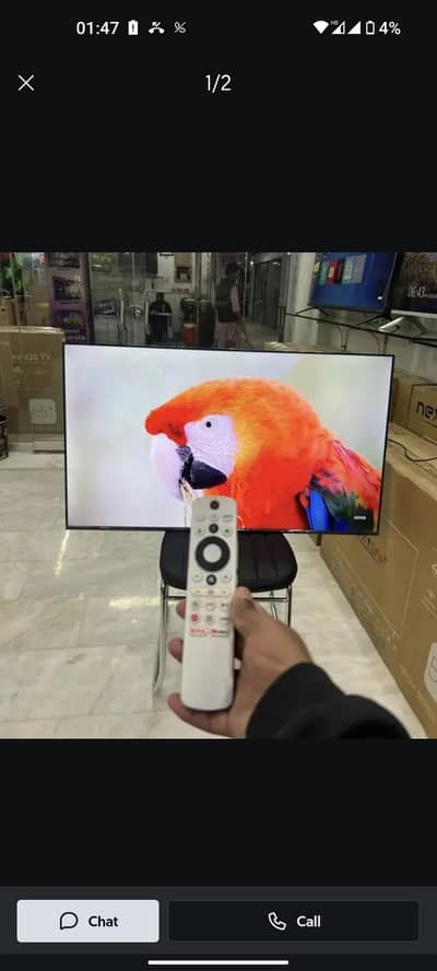 32 inch Samsung Smart 4k LED TV 3 years warranty O323o9O0I29