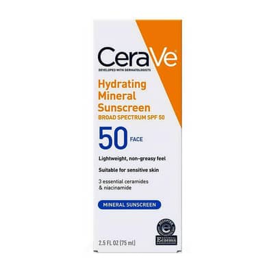 Mineral Sunscreen SPF 50 for Sensitive Skin 75ml