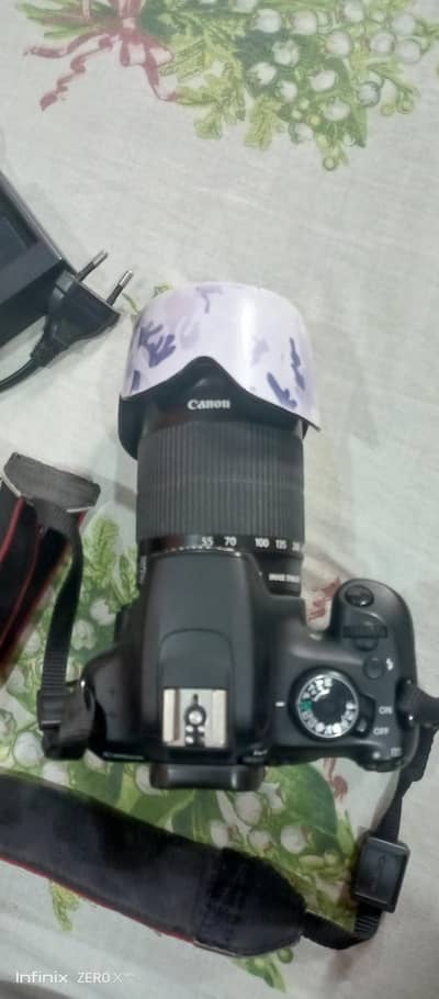 Canon 1200d Camera 55-250mm lens