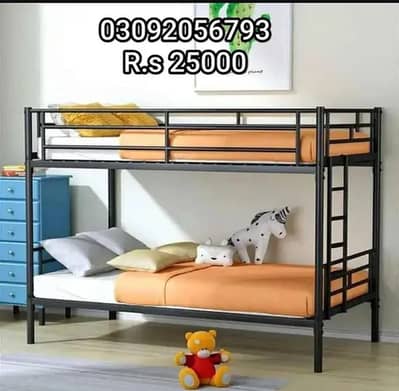 Bunker Bed|Iron bunk bed|kids bed|iron Double Bed|03092056793
