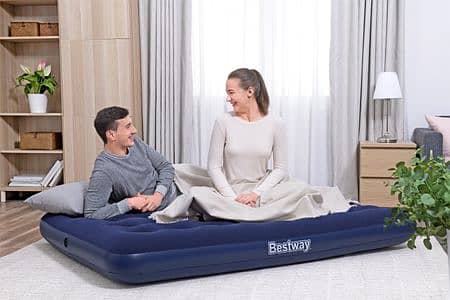 Bestway Inflatable Air Bed Travel Camping Single Air Bed 03020062817