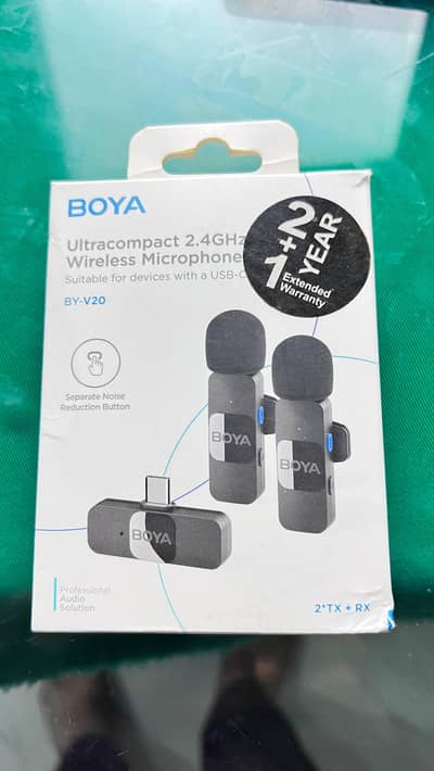 Brand New popular BOYA V20 Wireless Microphone