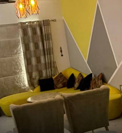 L shaped Sofa with tables