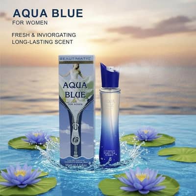 Aqua blue perfume 50ml long lasting Kent scent for women