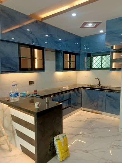 three bed dd west open leased apartment for sale in johar