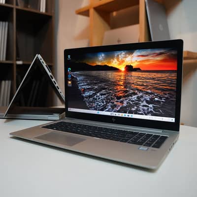 HP EliteBook | i5 8th Gen | 15.6" FHD IPS | NVMe SSD | Lightweight