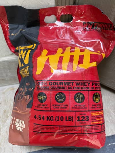 Mutant whey 10lb whey protein supplement
