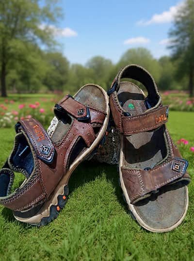 BAMA leather Sendel for Men