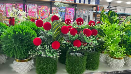 Artificial Plants /Artificial Pots / Home Decor Pieces
