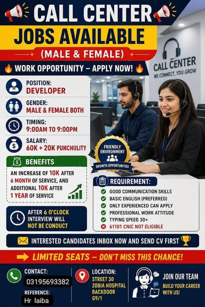 jobs requirement