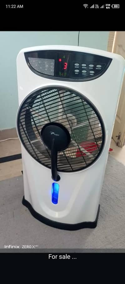rechargeable water mest room cooler for