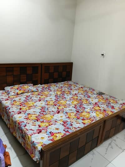 Pair of Single Bed with mattresses