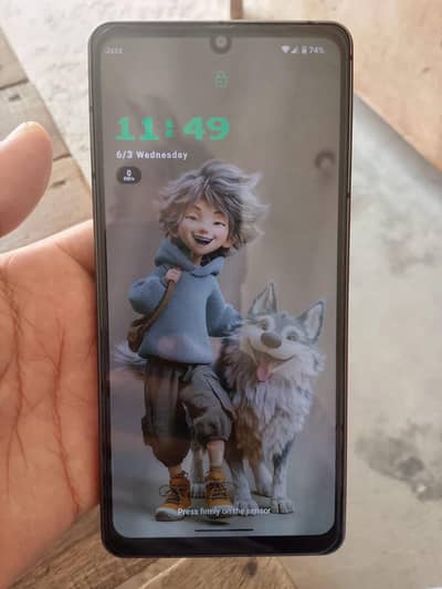 AQUA Sense7 plus PTA Approved 6 Ram 128 Rom condition 10 by 10