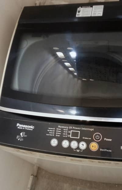 Panasonic 12 kg fully automatic top load washing machine.