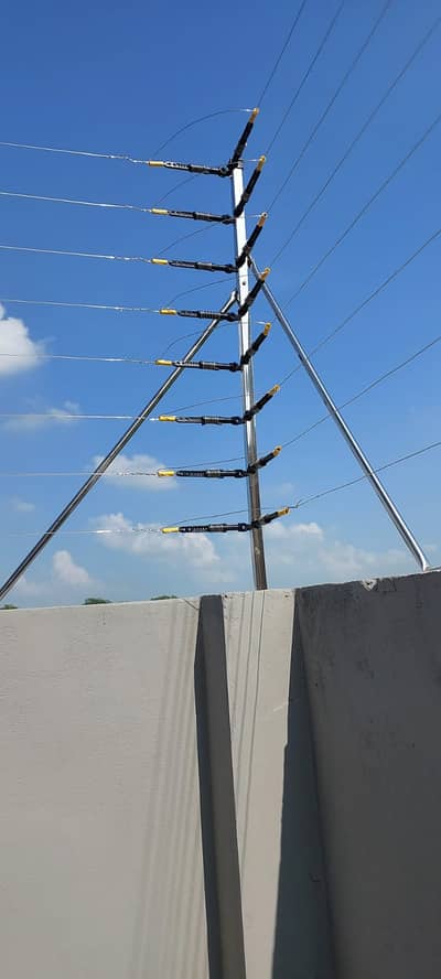 Electric fence / home security fence / wire fence / fence