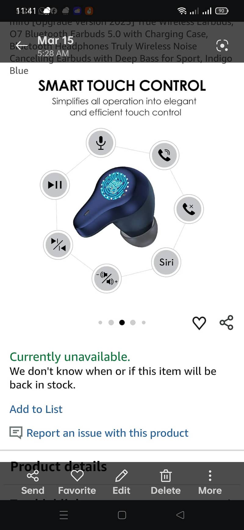 Mifo O7 Dynamic Smart True Wireless Bluetooth Waterproof 5.0 Earbuds 13