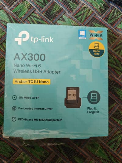 Tp link WiFi 6 usb device AX300