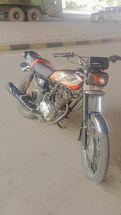 Honda cg 125 22 modal