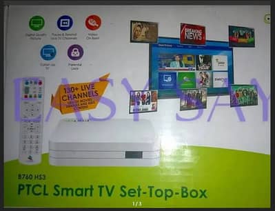 PTCL Android Smart TV Box with wirless min  kybord  price 5500