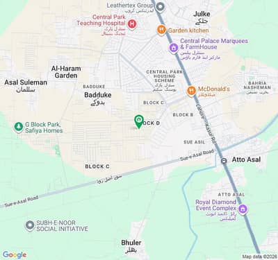 Prime Location Residential Plot For sale In Beautiful Central Park - Block D