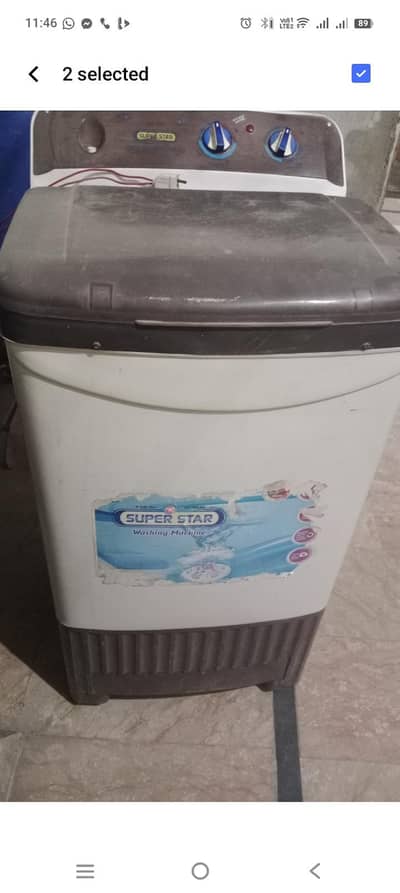 washing machine