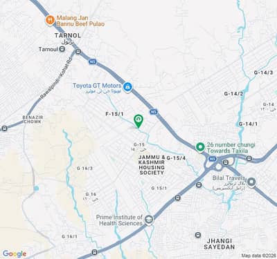 Plot For Sale In G-15/3 (FGEHA) Islamabad