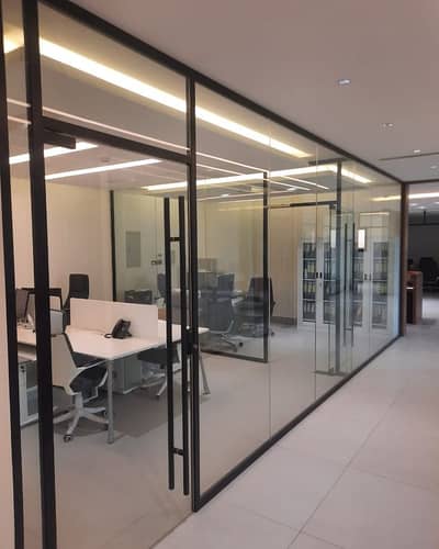 gypsum board partition/cement partition/gypsum ceiling/glass partition