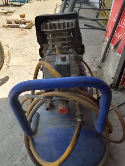 Solid air compressor 3hp  in good condition