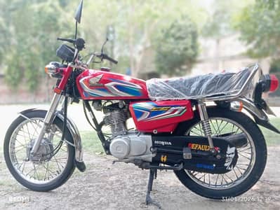 125 HONDA RED 