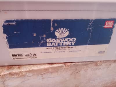 Daewoo-230 Battery 160Ah Contact 03476892044