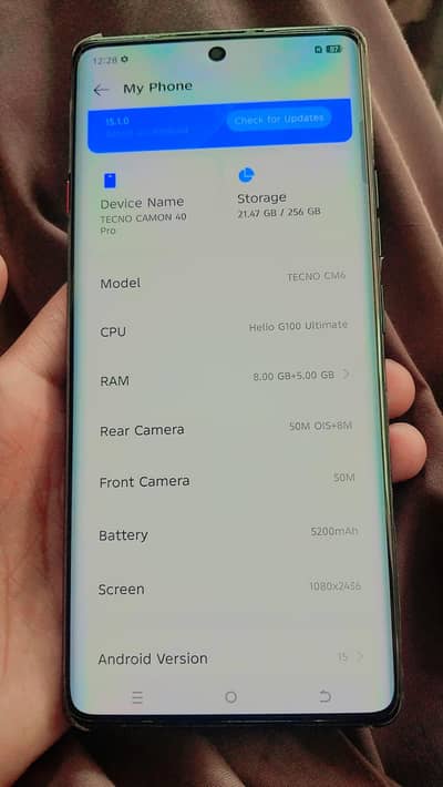 Infinixl camon 40 pro
