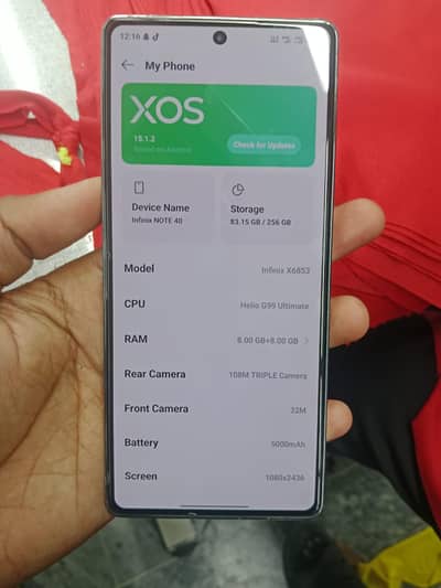Infinix Note 40