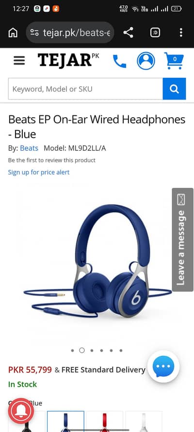 beats ep original headphones by dr dre