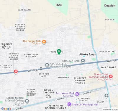 5 Marla Three Side Cover Hot Location Plot For Sale
